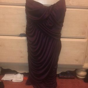 Strapless dress